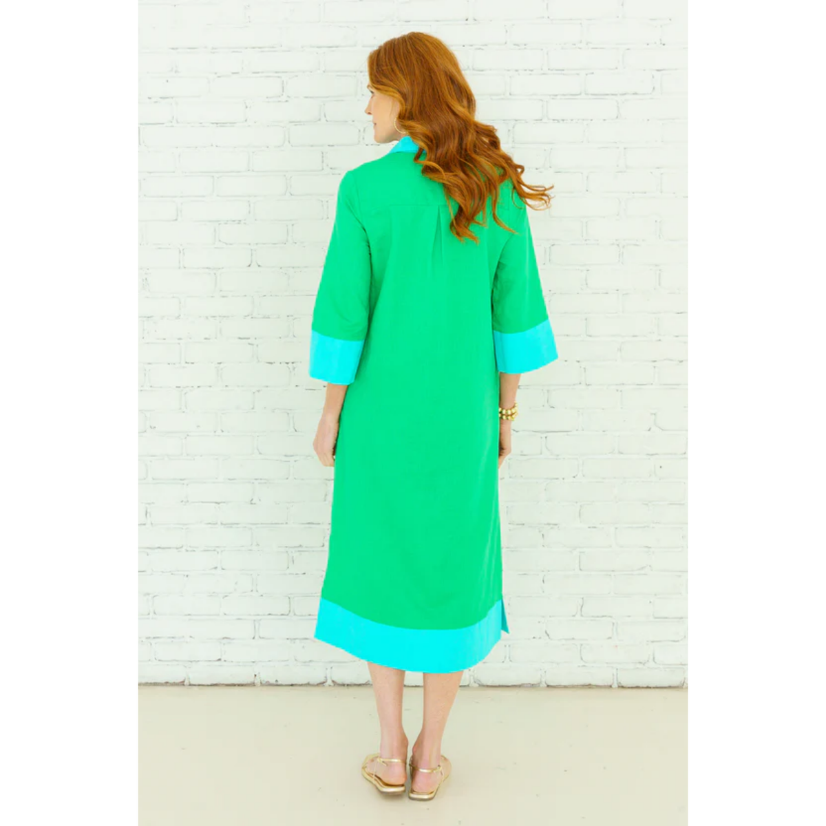 Carrie Long Dress - Green