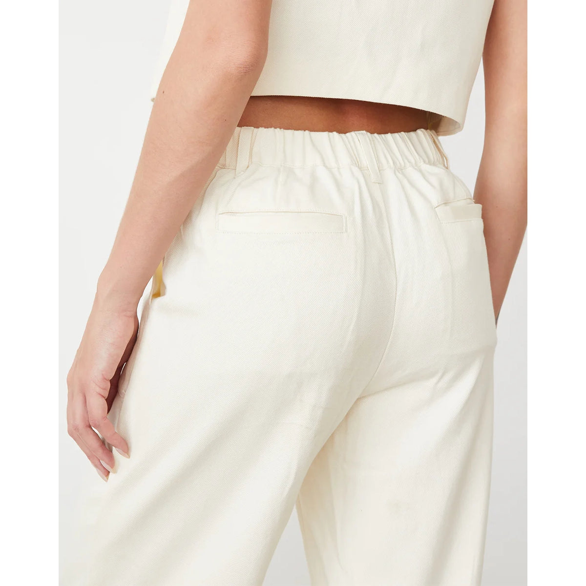 Soft Twill Patch Pocket Pant