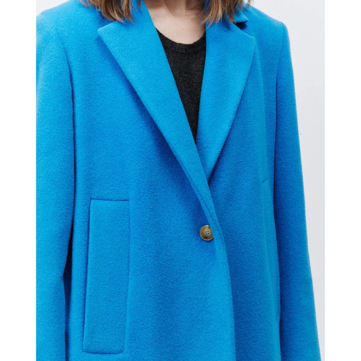 Long Turquoise Coat
