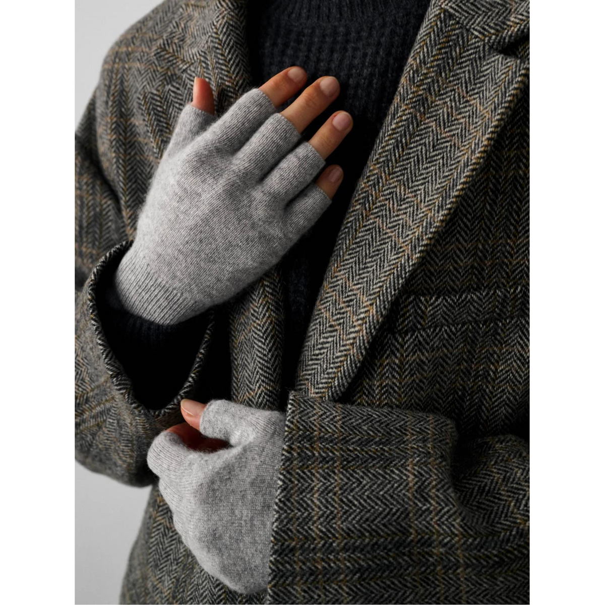 Cashmere Fingerless Gloves