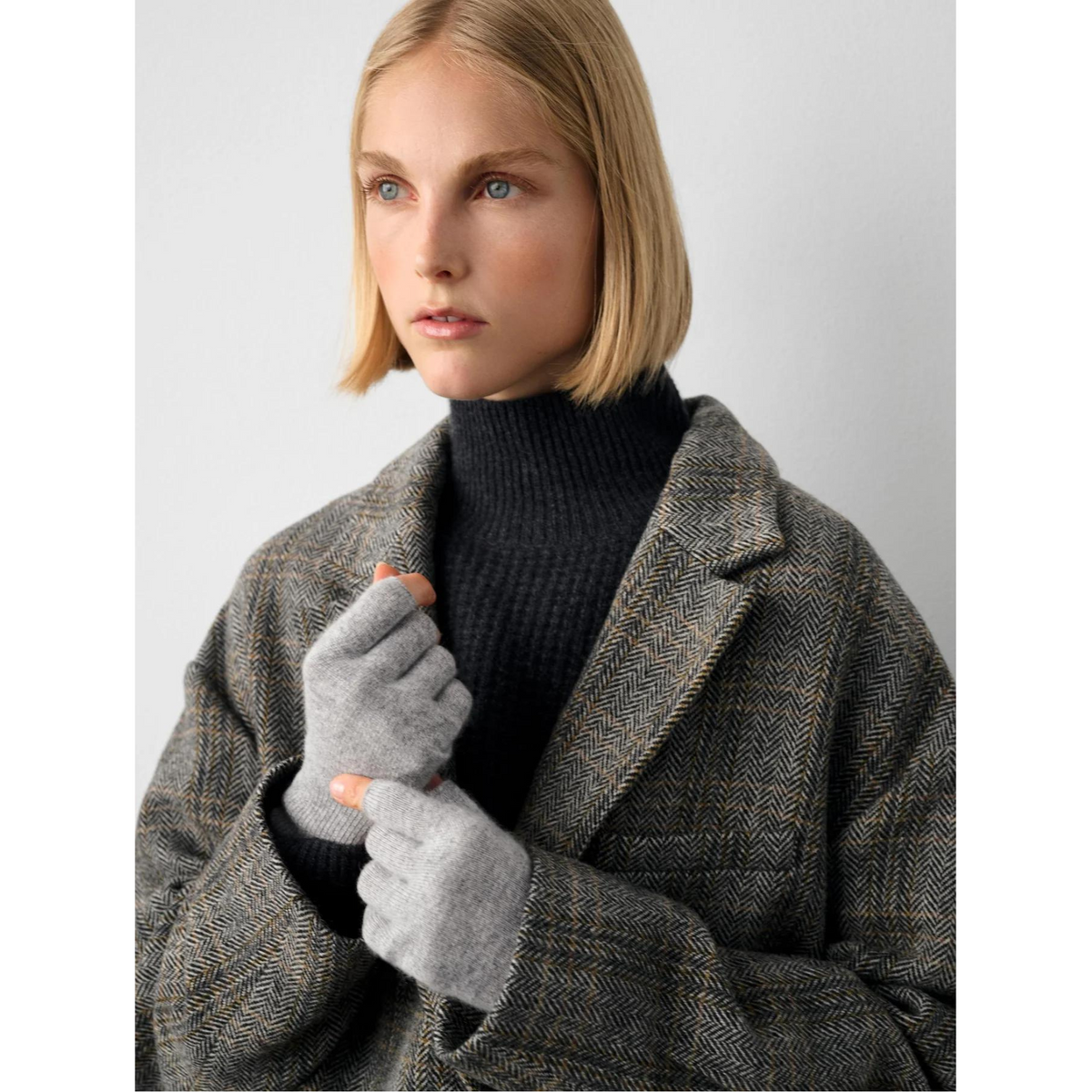 Cashmere Fingerless Gloves