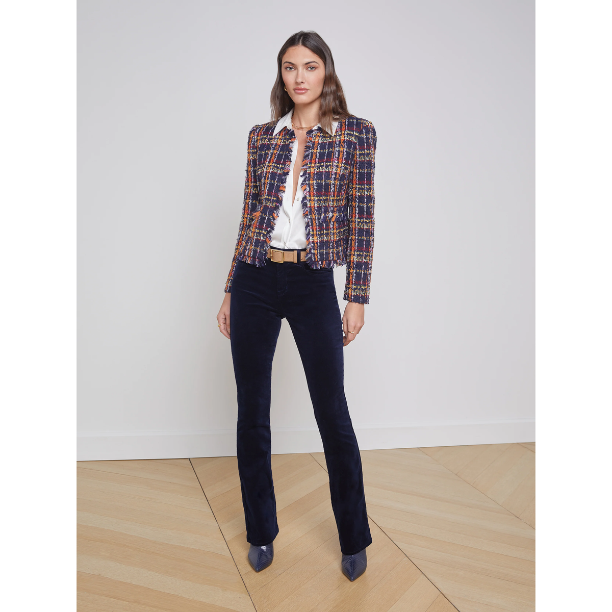 Angelina Tweed Blazer