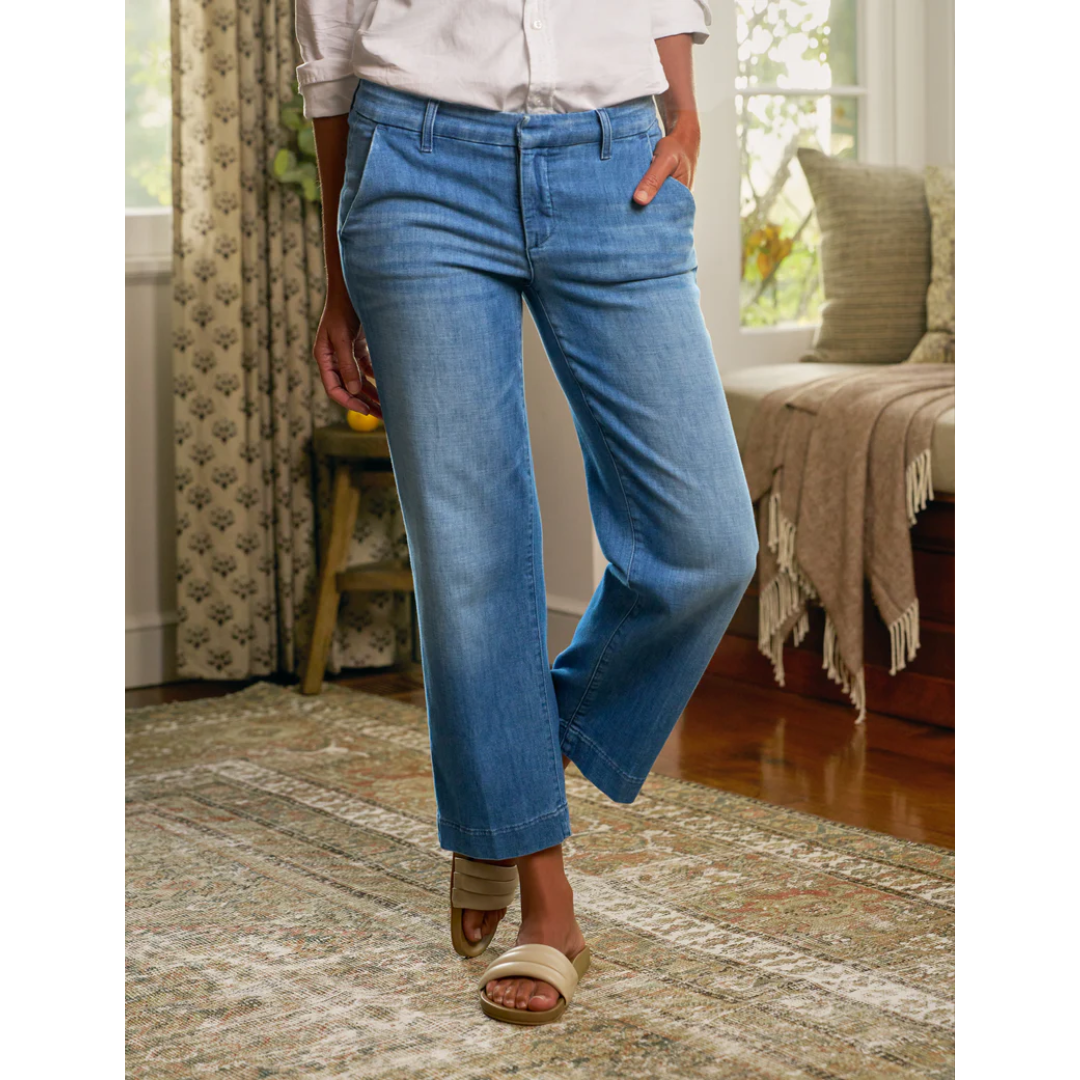 Westport  Wide Leg Chino - 1968 Wash
