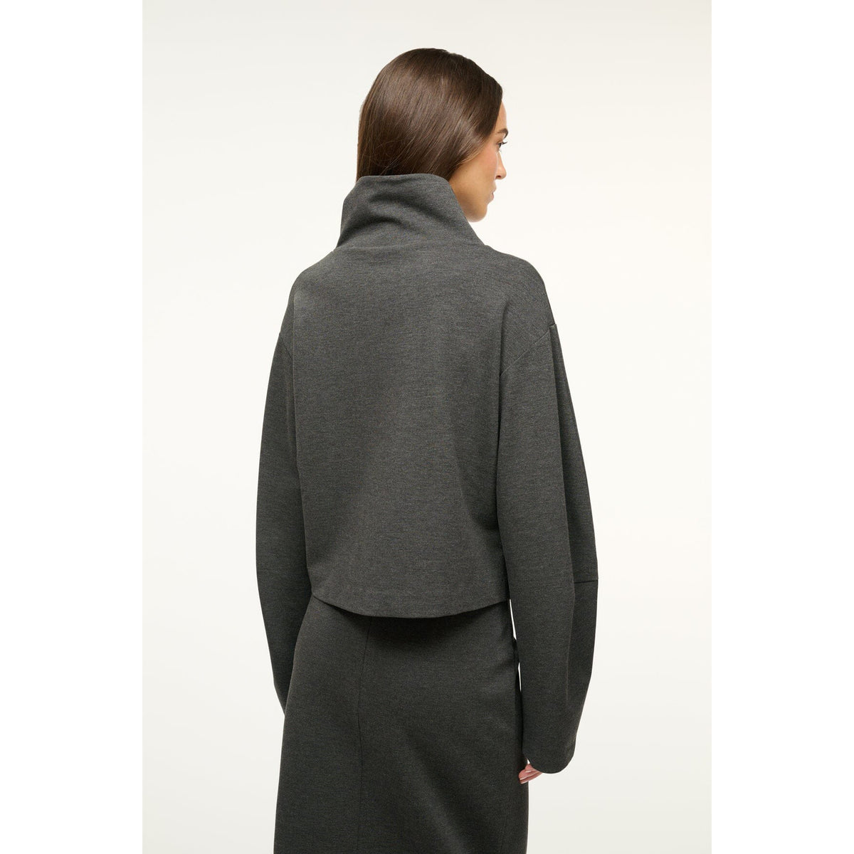 Binoche Top - Heather Grey