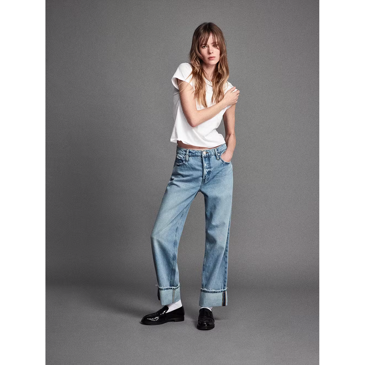 The Slouchy Straight Wide Cuff