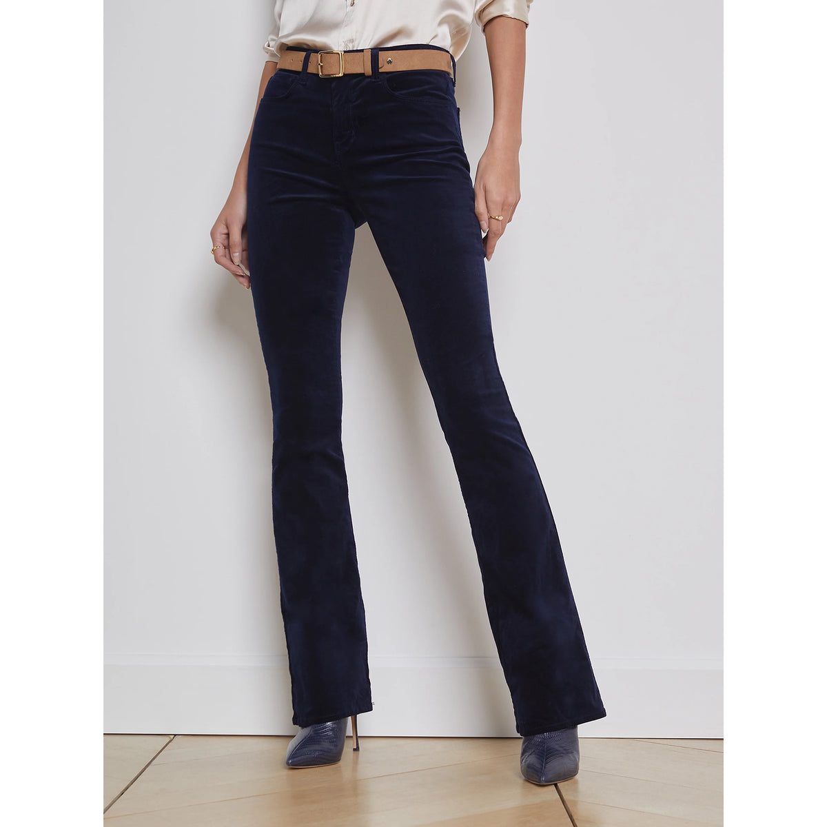Stevie Velvet Jean - Dark Navy