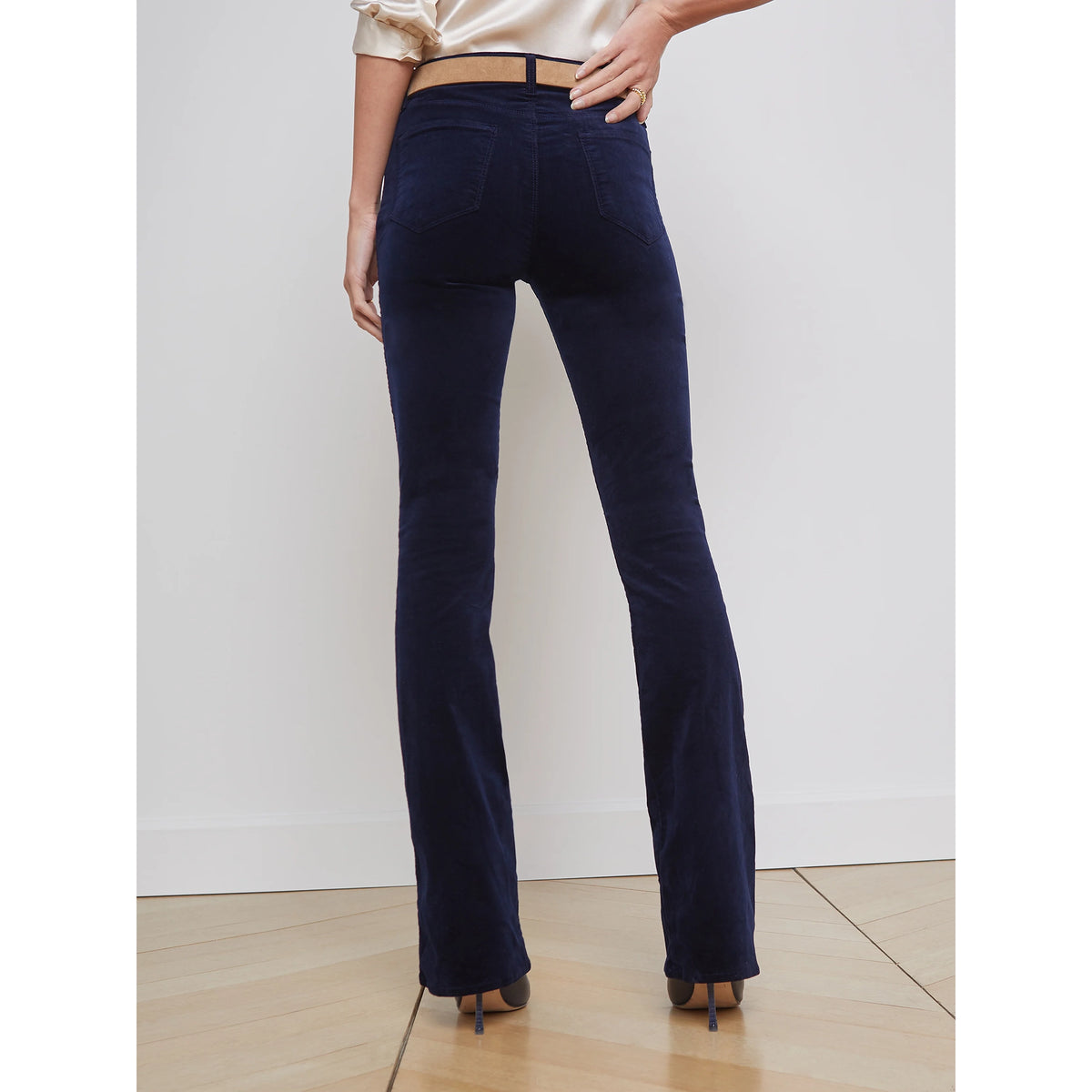 Stevie Velvet Jean - Dark Navy