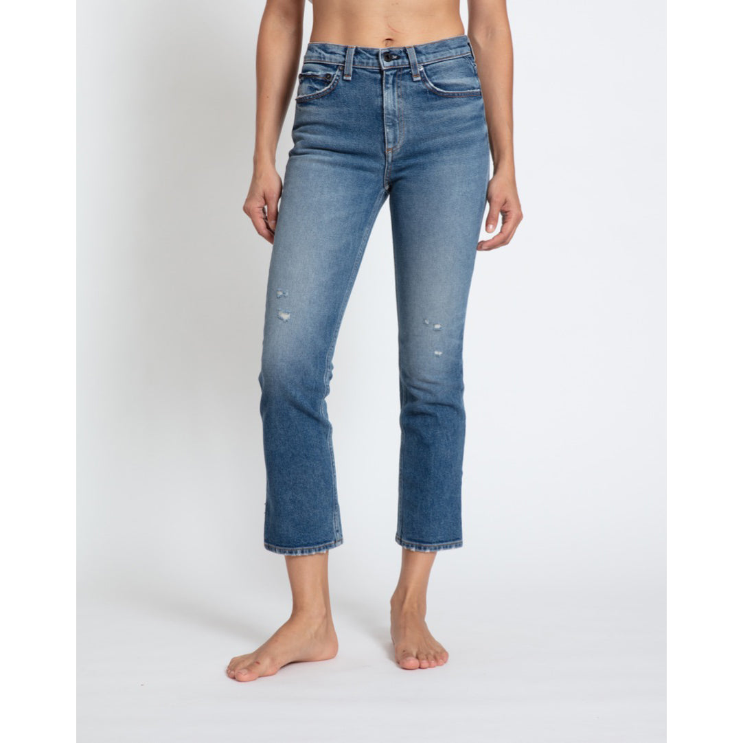 Mid Rise Straight Jean - Marina