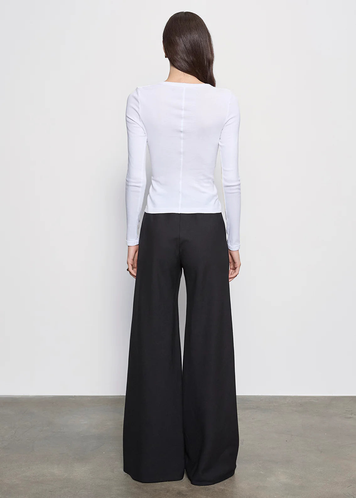Twill Bias Pant - Black