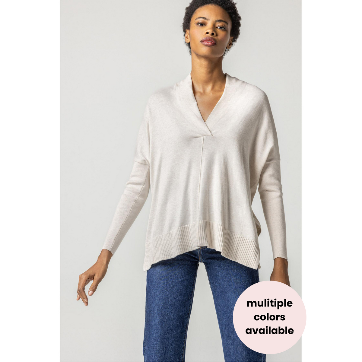 Oversized Shawl Collar Sweater