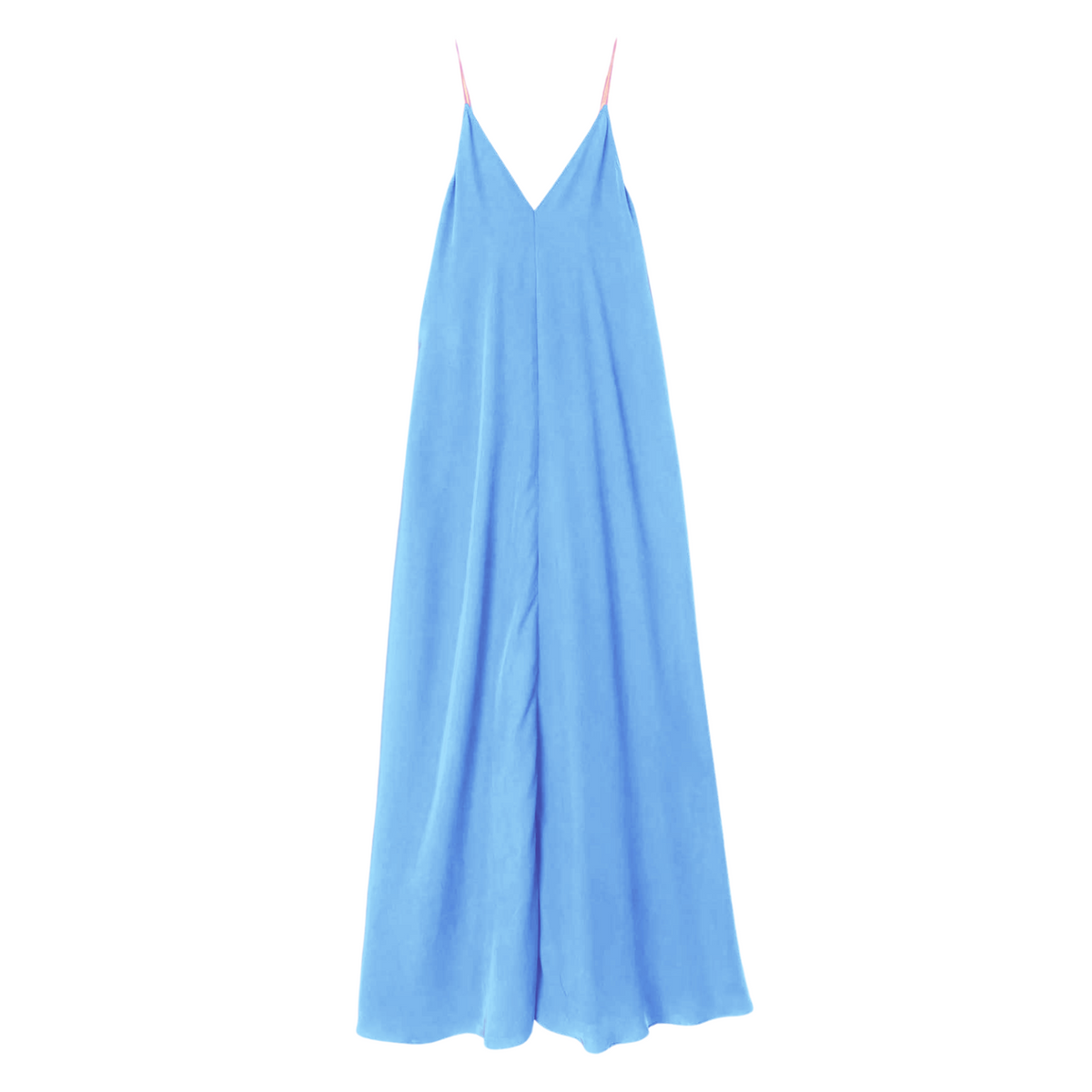 Gathered Back Slip Dress
