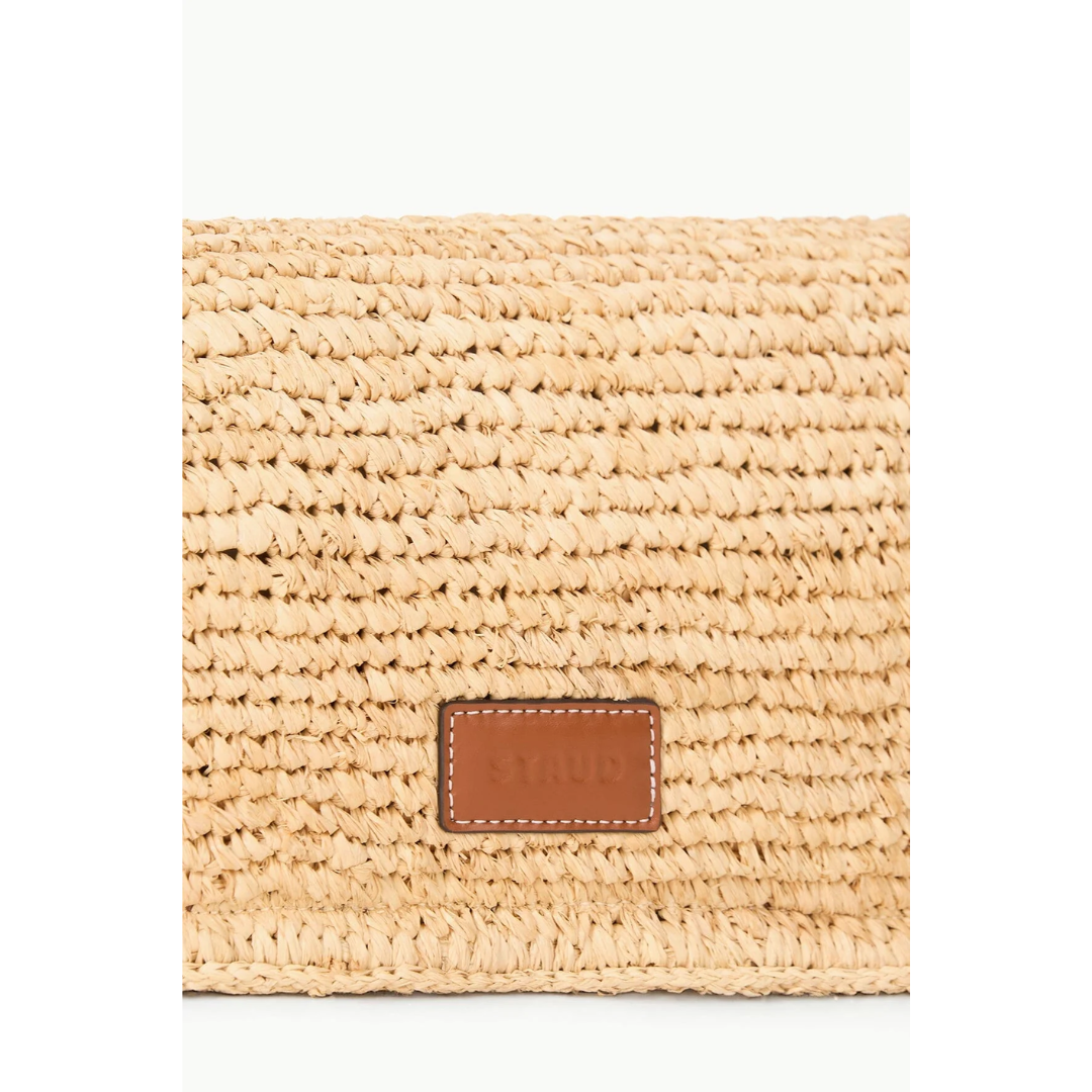Harlow Raffia Shoulder Bag