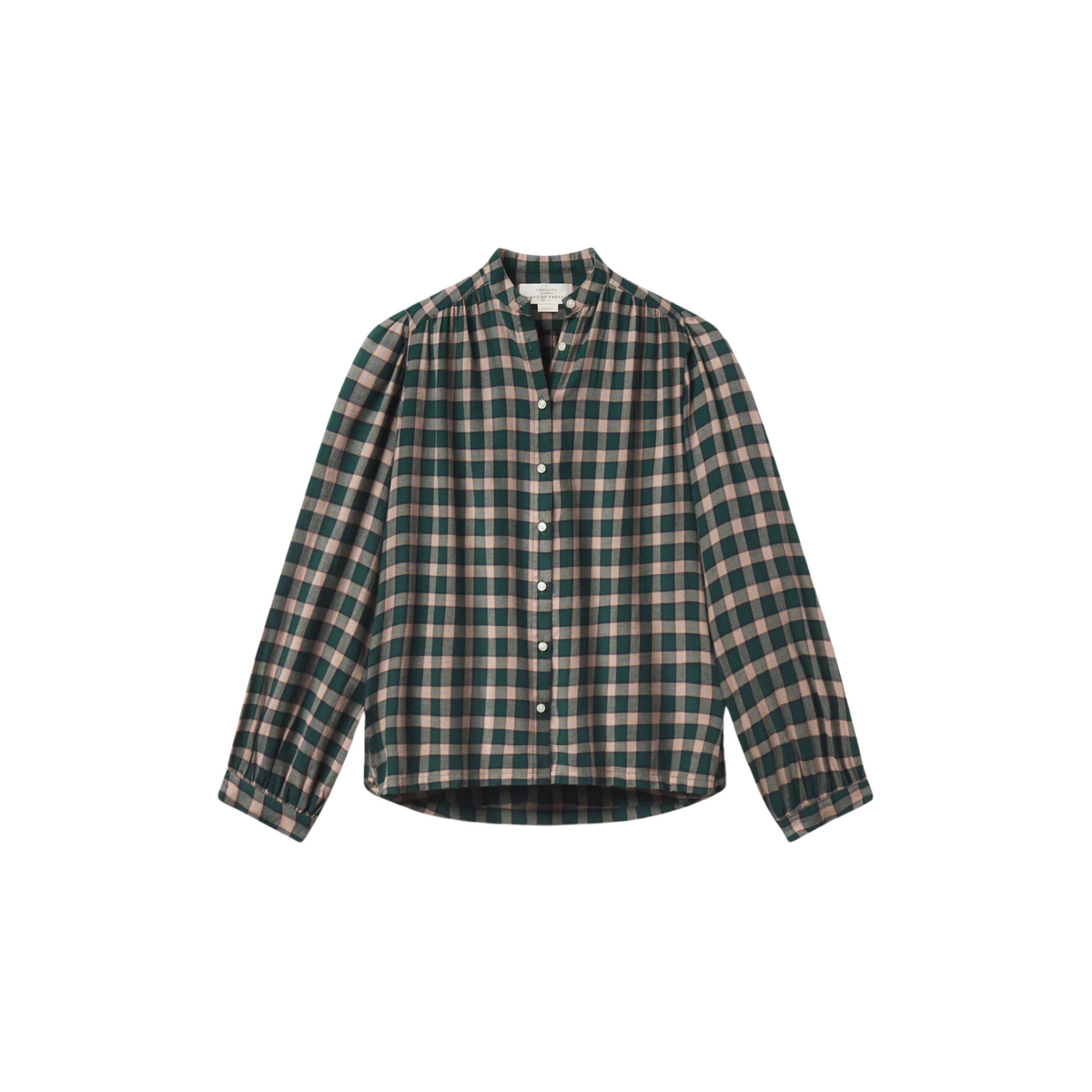 Clara Blouse - Roebuck Plaid