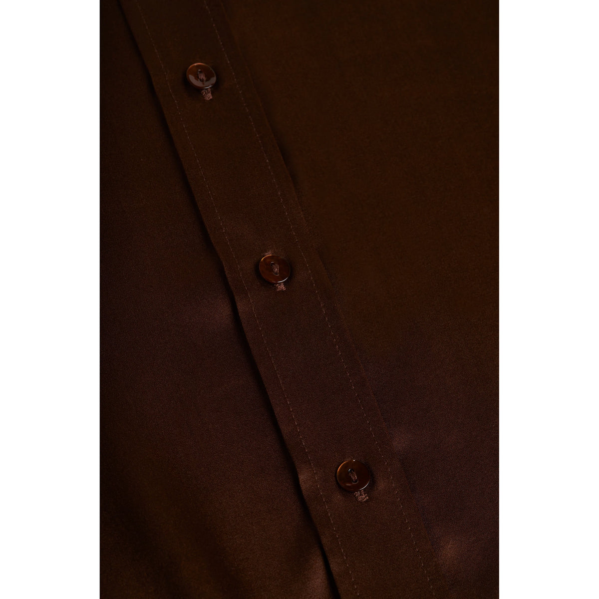 Dani Silk Blouse - Hot Fudge