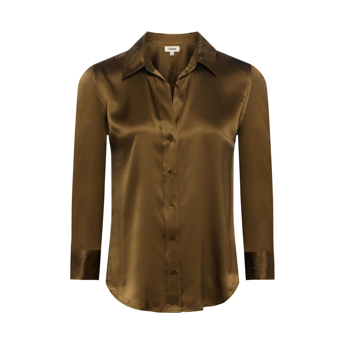 Dani Silk Blouse - Pine