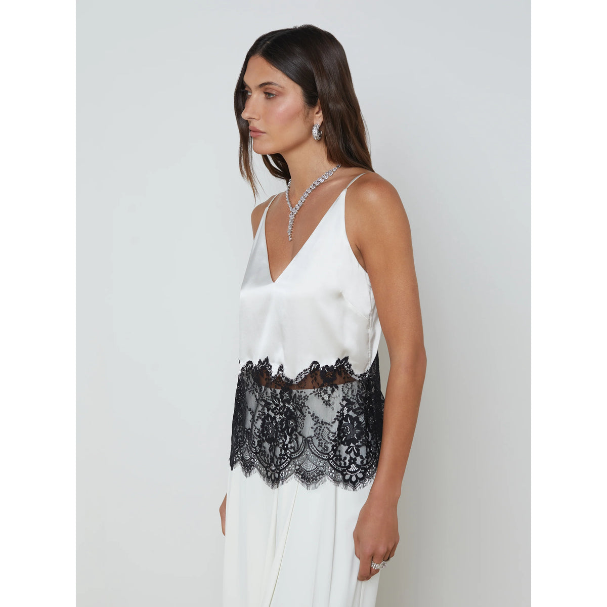 Bryna Silk Lace Camisole