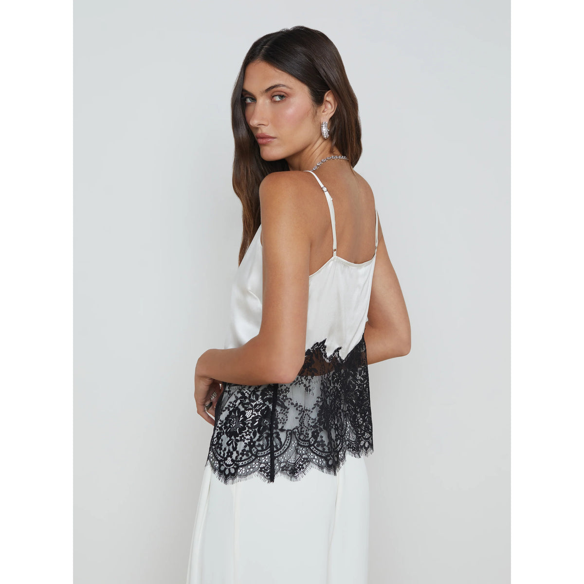Bryna Silk Lace Camisole