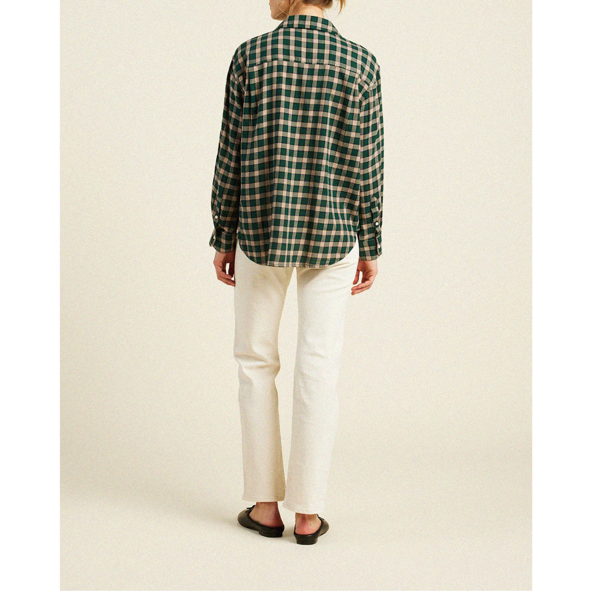 Clara Blouse - Roebuck Plaid