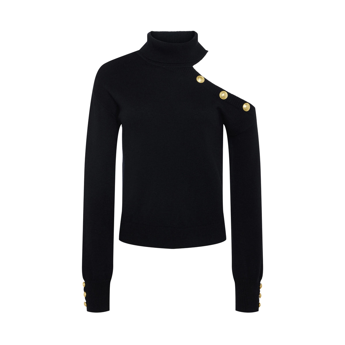 Brixie Cutout Turtleneck