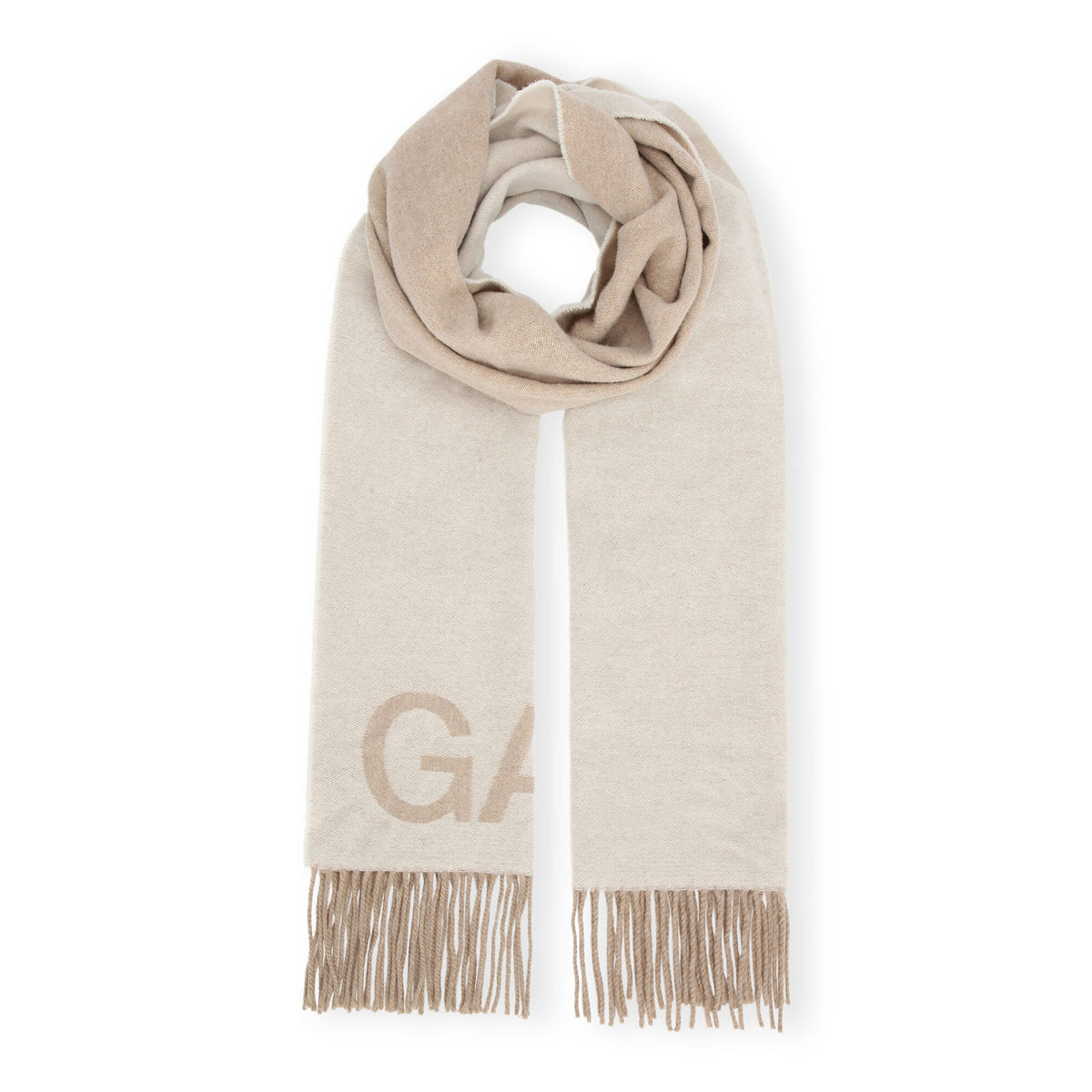Fringed Wool Scarf