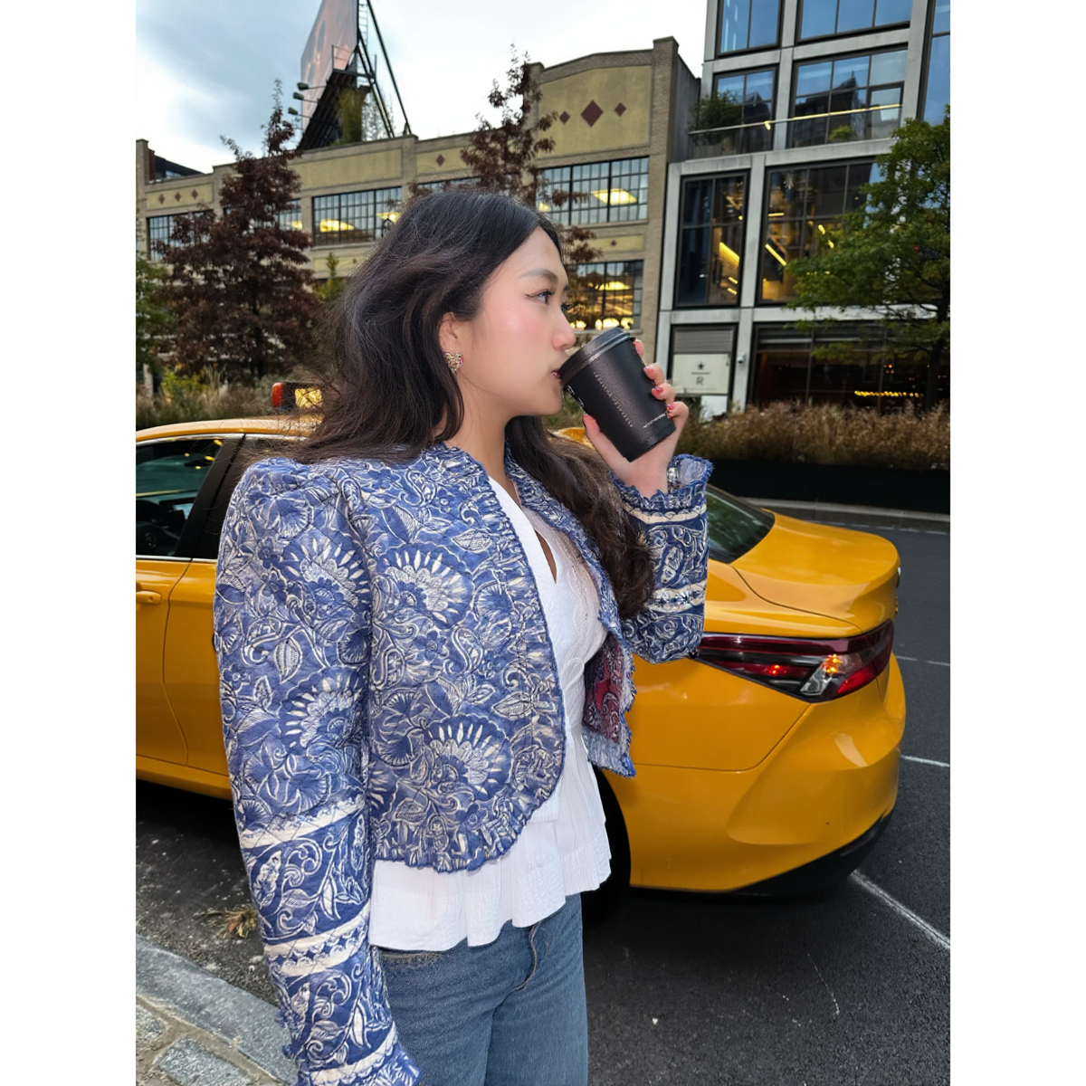 Adrienne Jacket - Arabesque Print