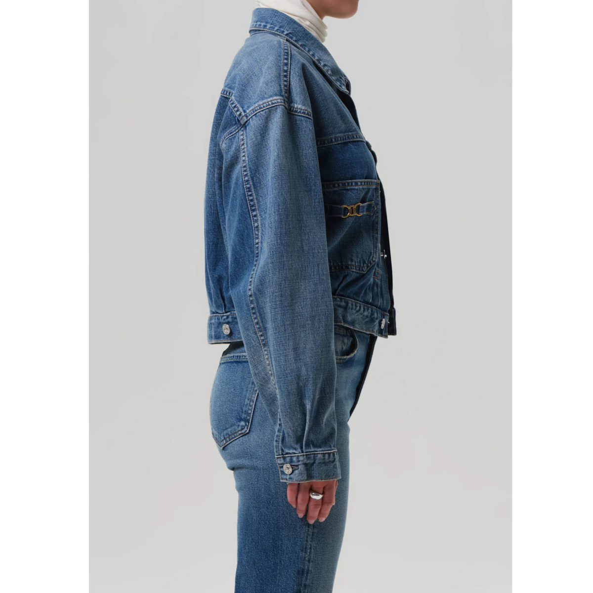 Alma Jacket With Horsebit - Sweetzer