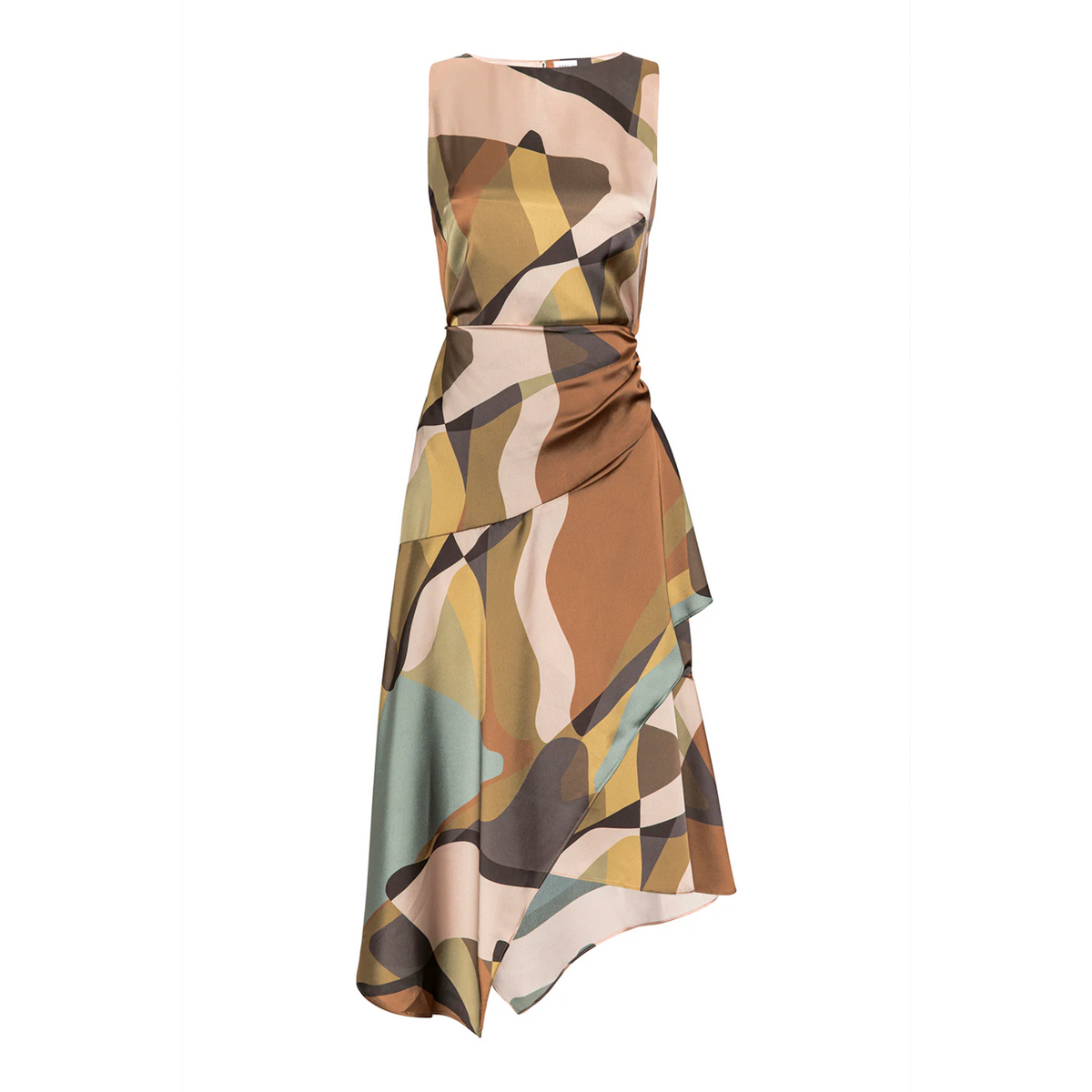 Alodia Dress - Desert Abstract