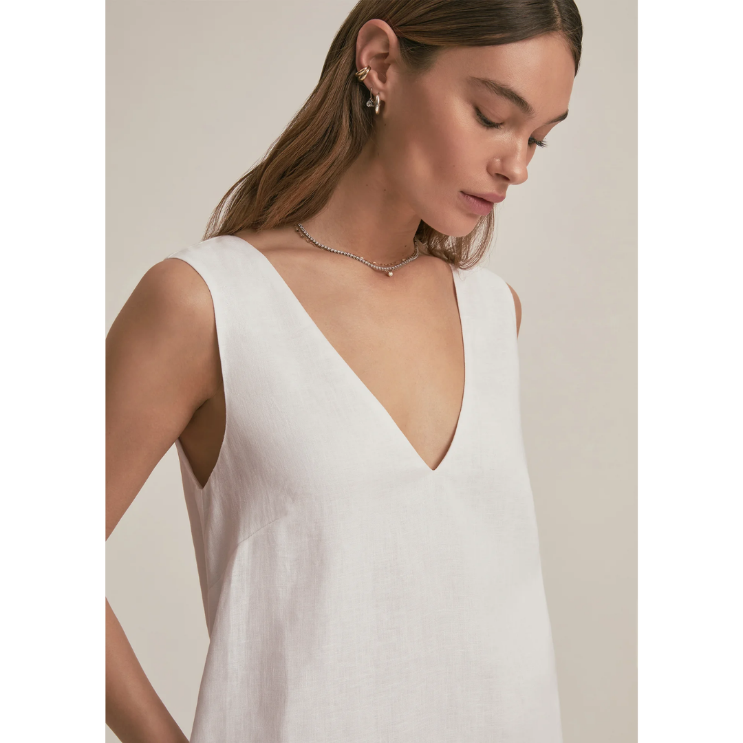 Always Been You Dress - White