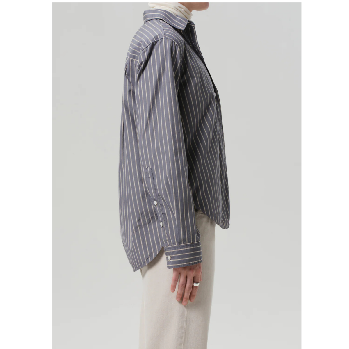 Avni Slim Shirt - Cleo Stripe