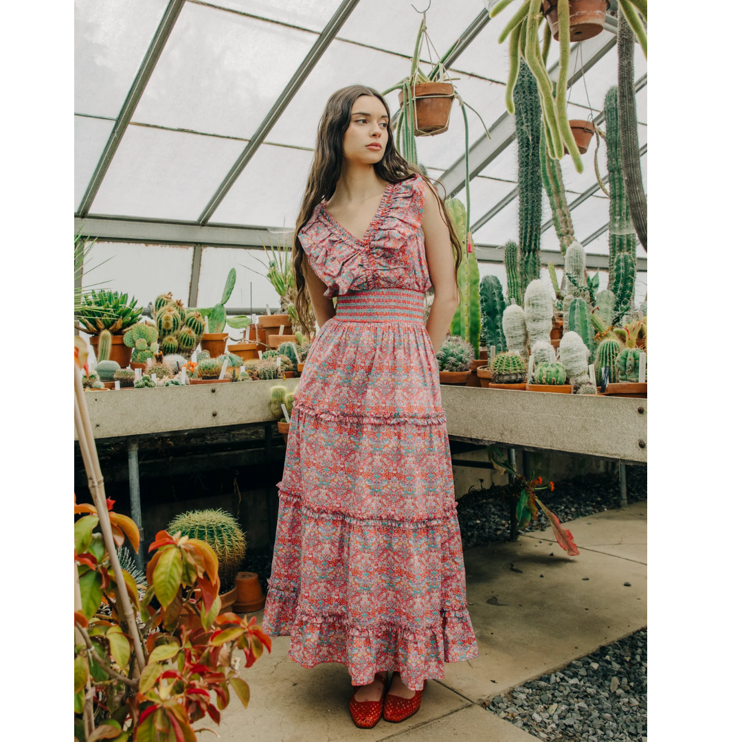 Azalea Dress - Strawberry Thief