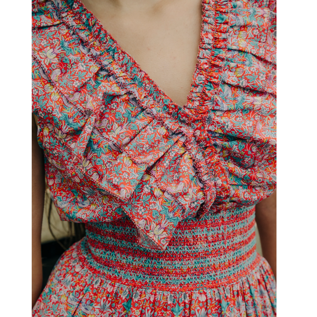 Azalea Dress - Strawberry Thief