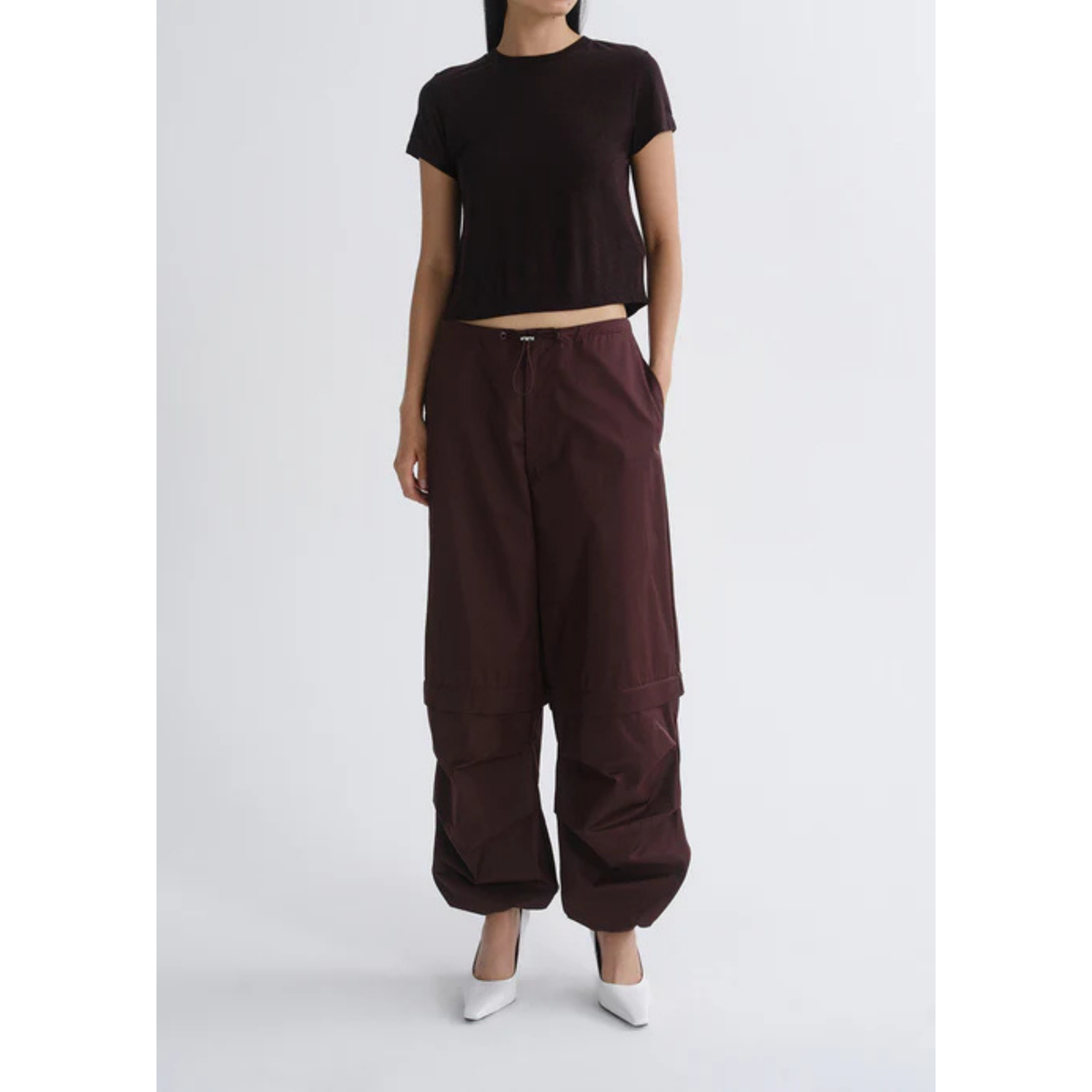 Adine Shrunken Tee - Ristretto