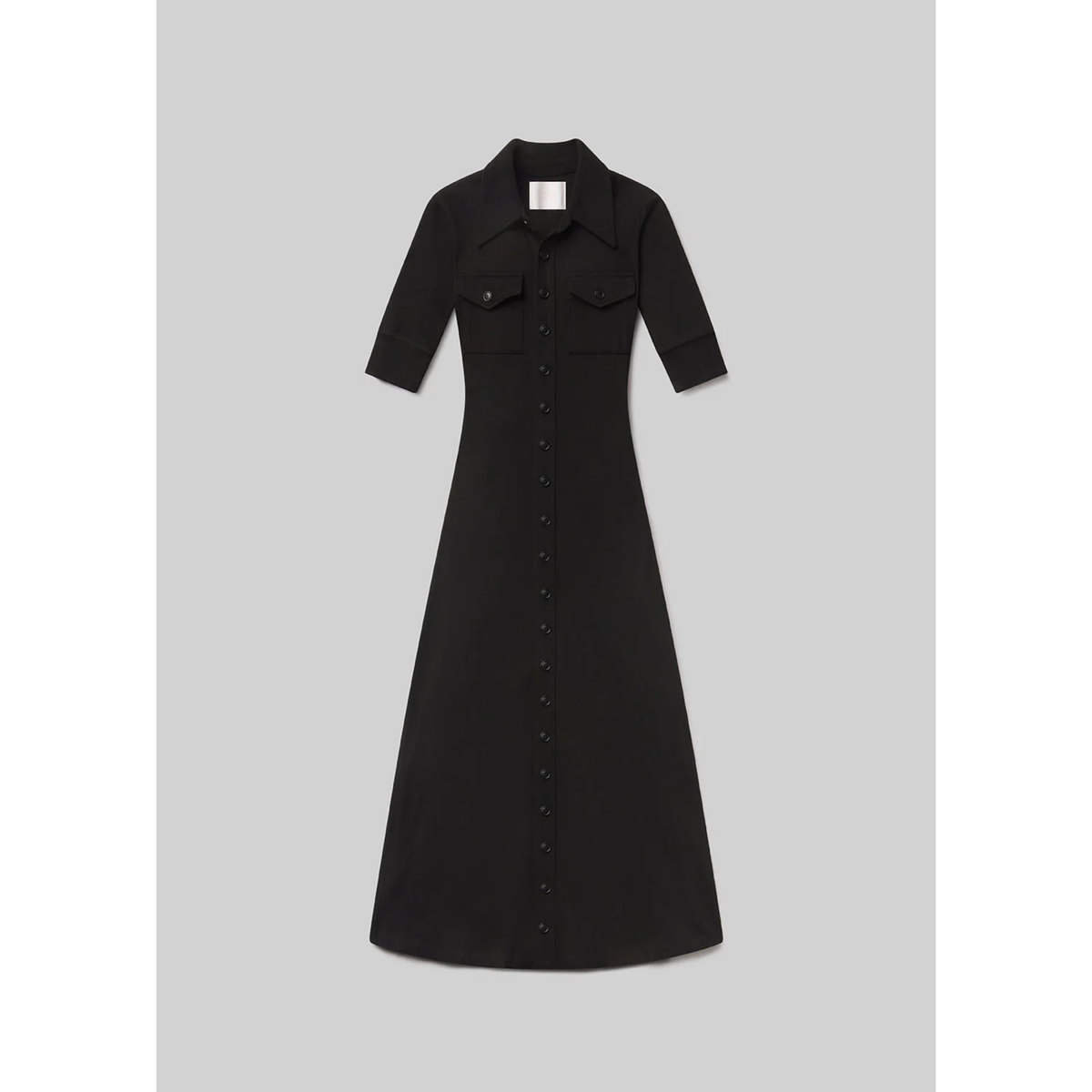 Amina Polo Dress - Black