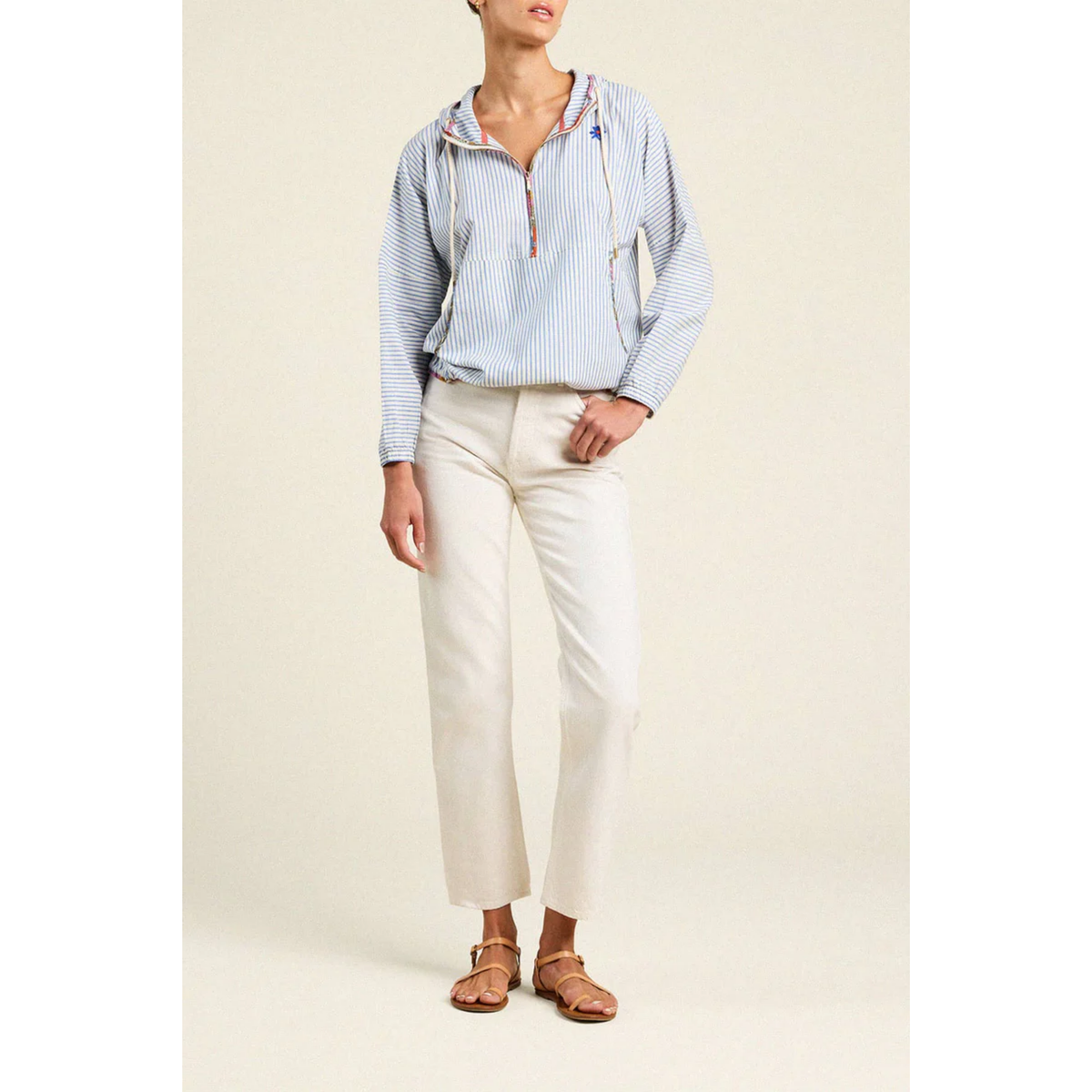 Andi Windbreaker - Seaside Stripe