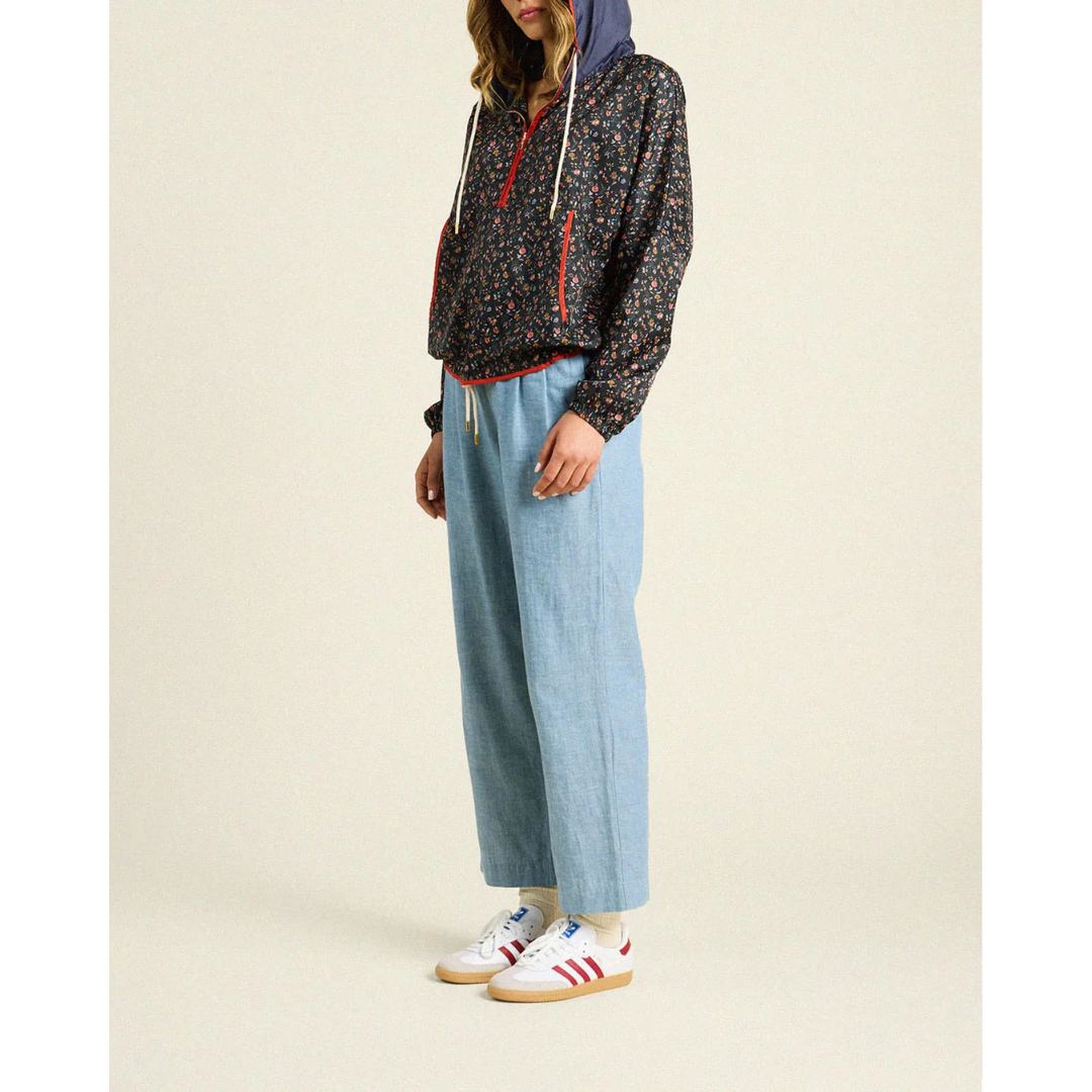 Andi Windbreaker - Navy Rose