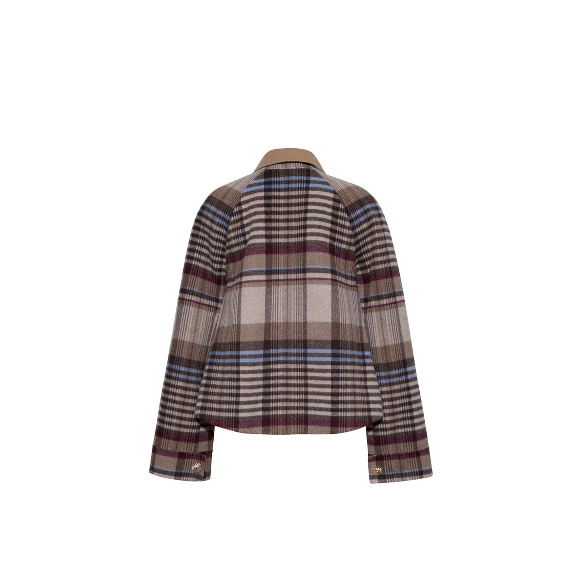 Andrew Jacket - Pima Plaid Tan