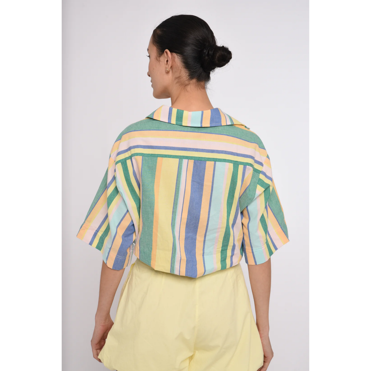 Ankita Top - Bianca Yarn Dye Stripe
