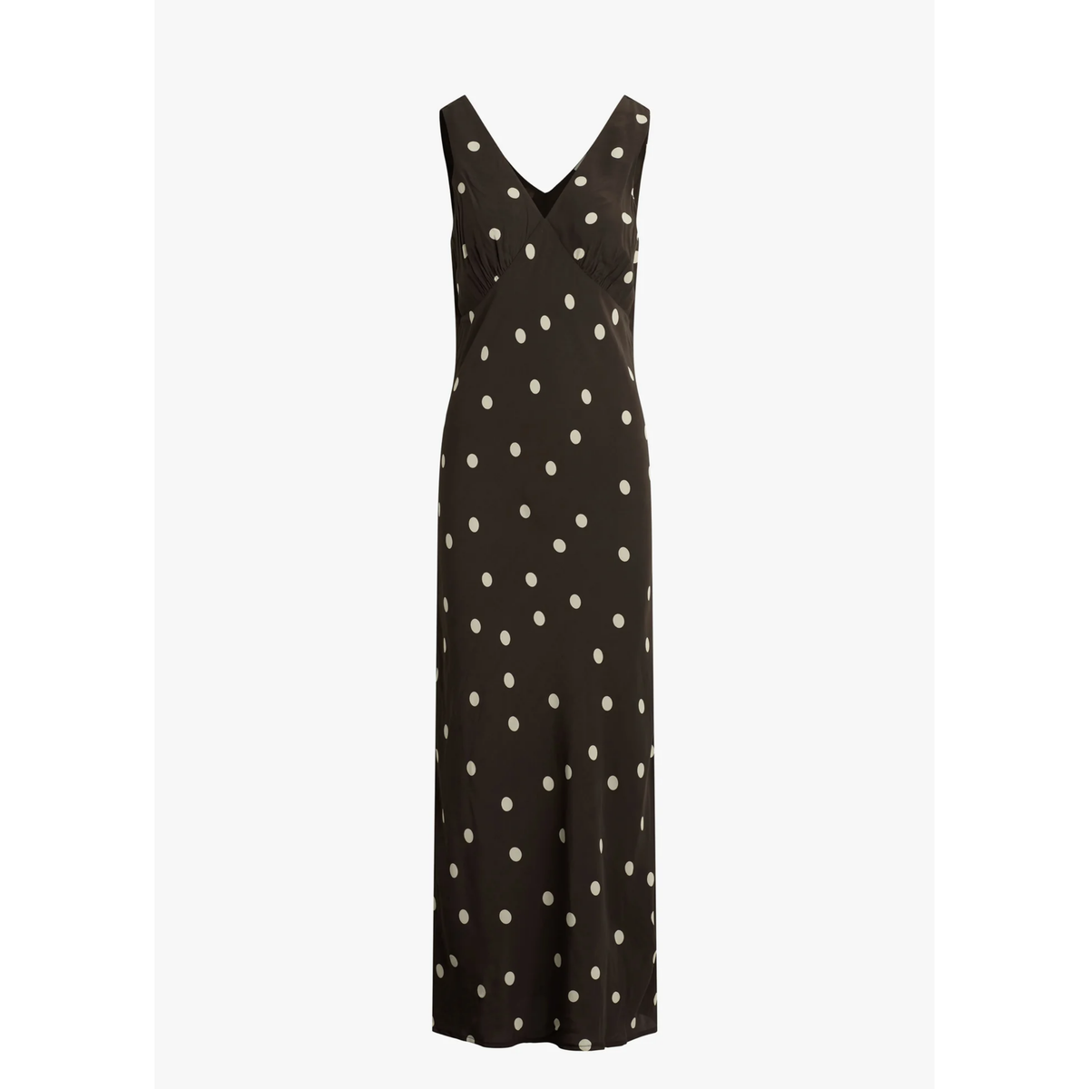 Anyday Anytime Dress - Espresso Polka Dot