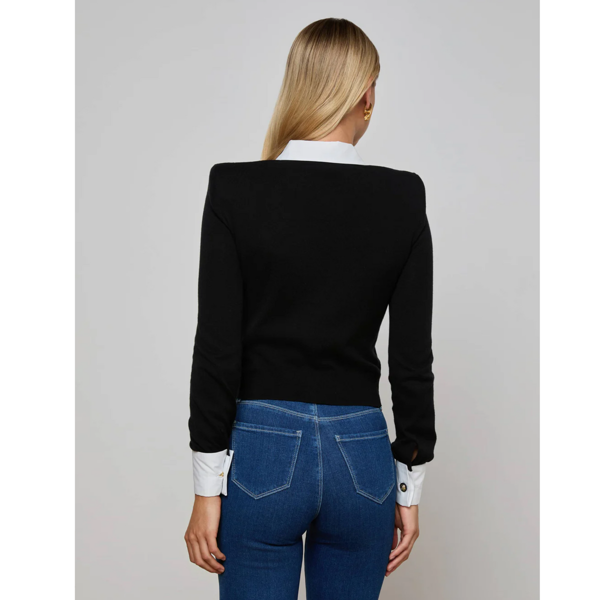 April Collard Pullover