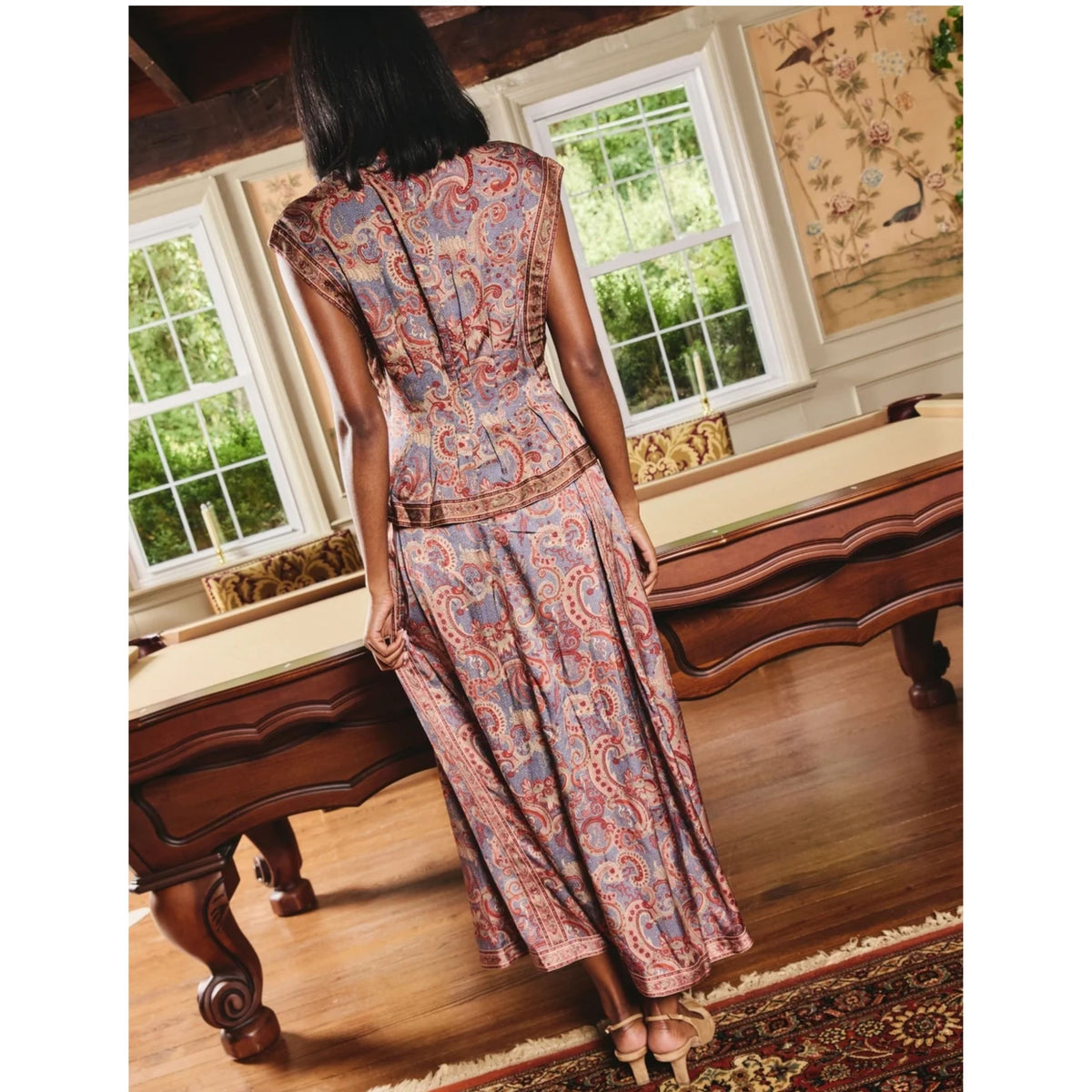 Arden Top - Lucent Lights Print