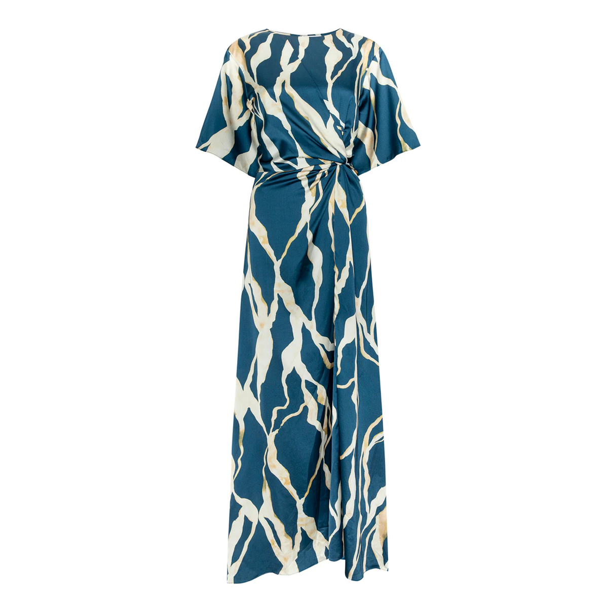 Asah Dress - Vertical Abstract