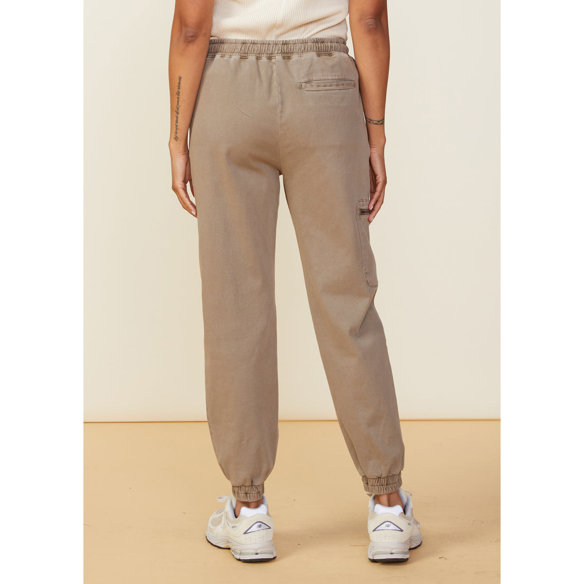 Stretch Twill Moto Pant