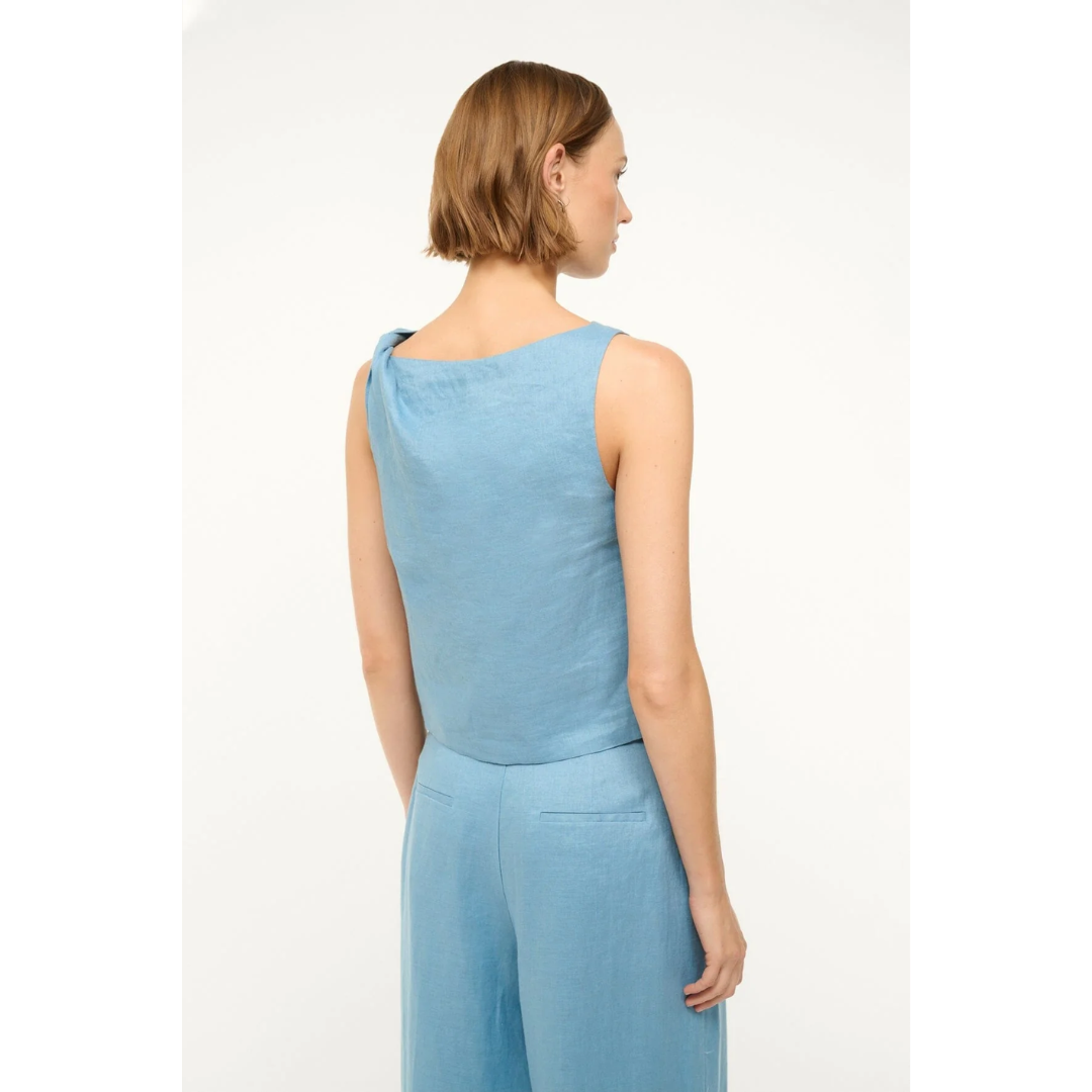 Boa Linen Top