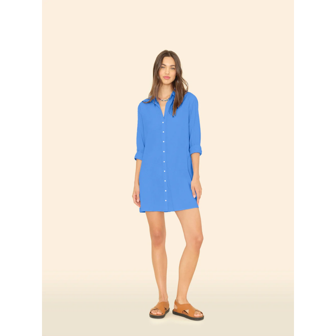 Bobby Dress - Corona Blue