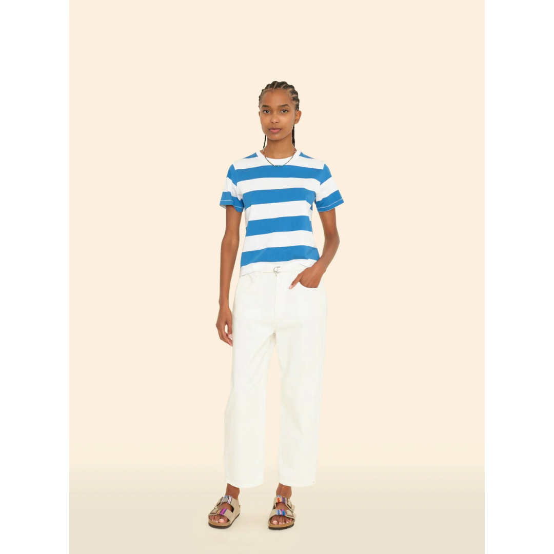Brecker Denim Pant - White