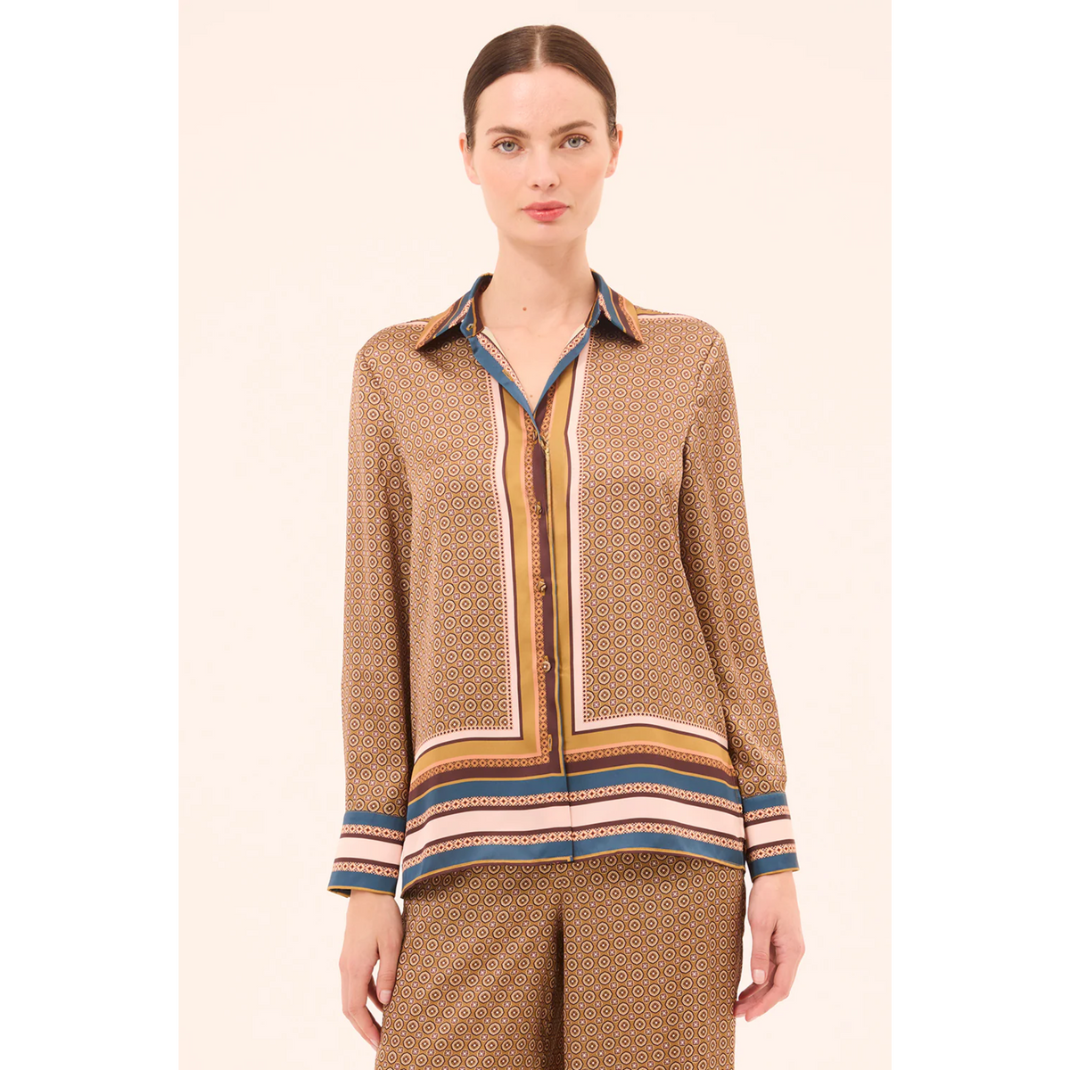 Brooke Top - Autumn Scarf