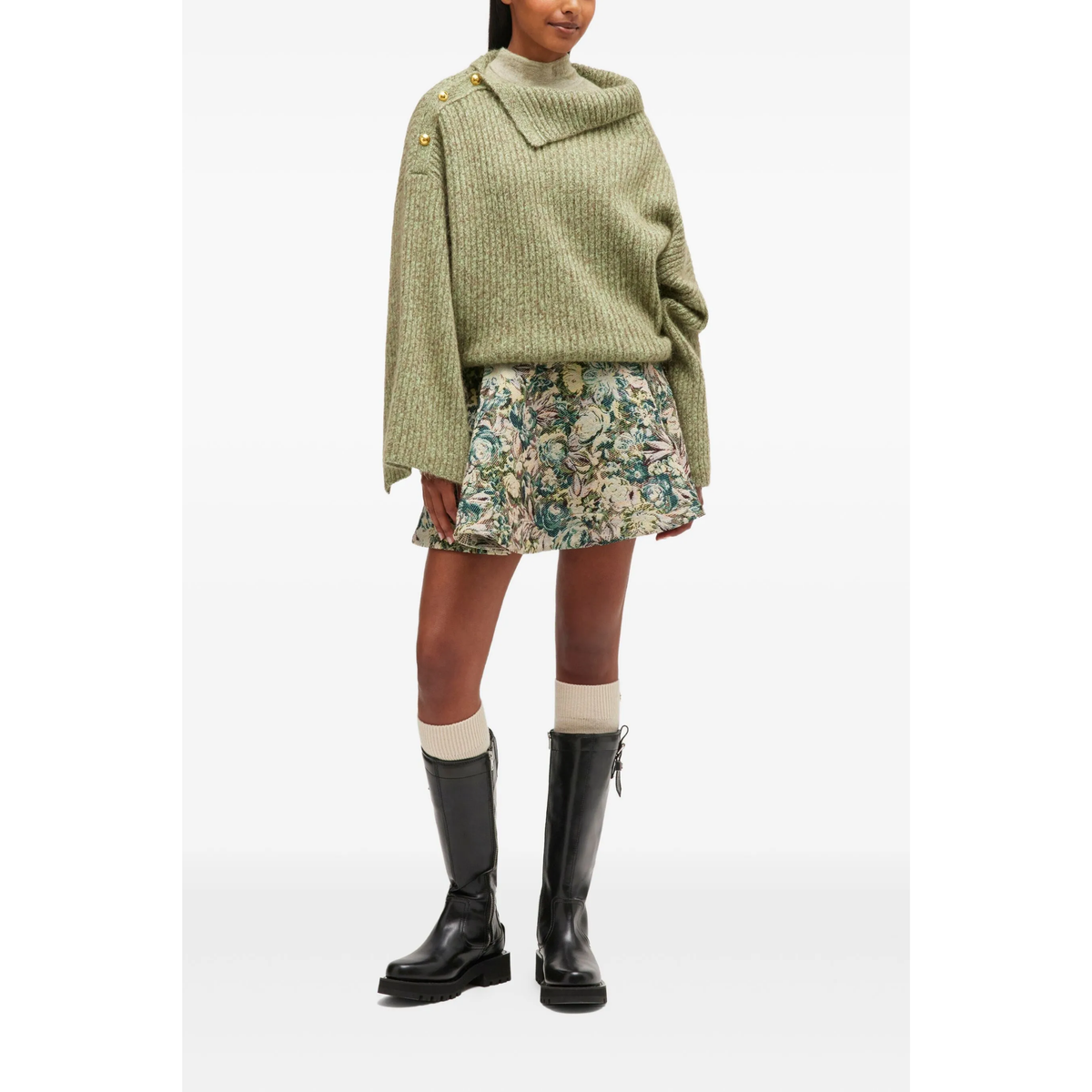 Brush Mohair Sweater