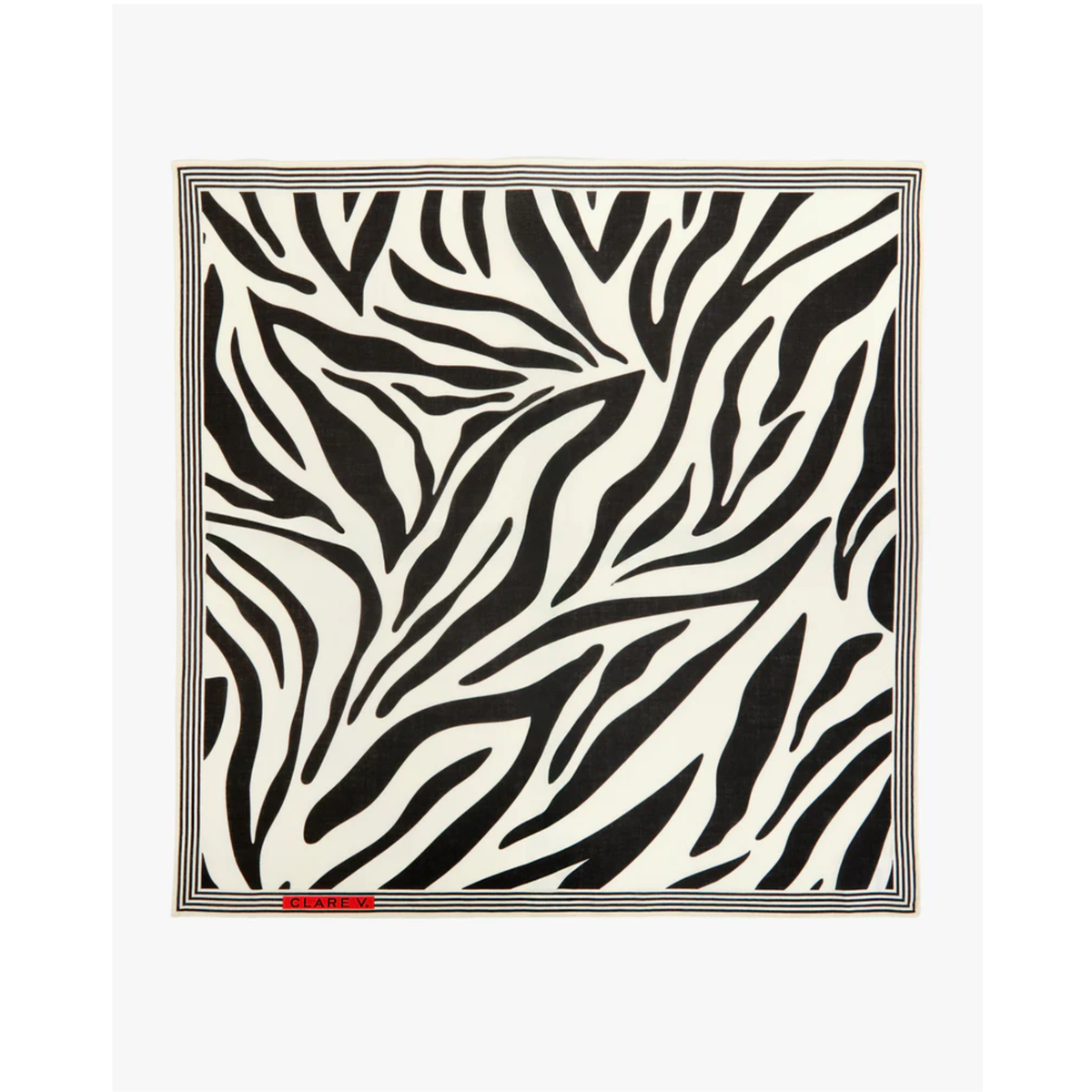 Bandana - Cream Zebra