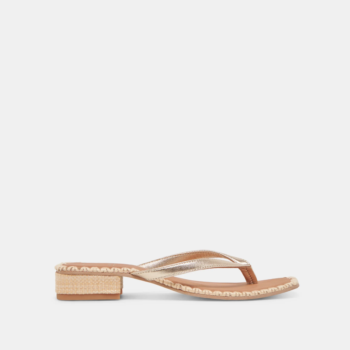 Barty Sandals - Gold Leather