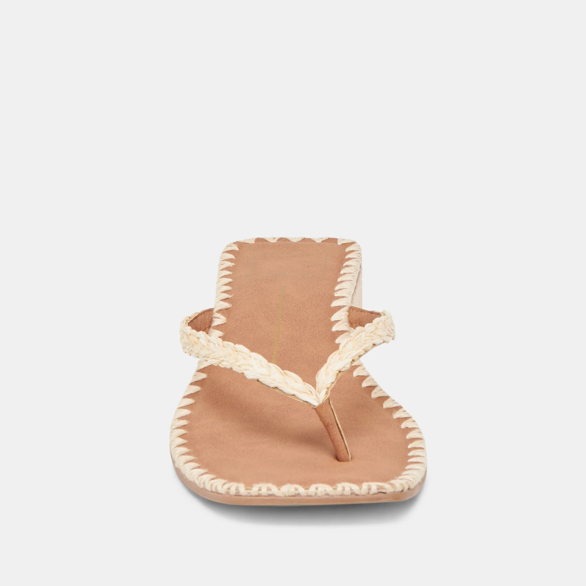 Barty Sandals - Light Natural Raffia